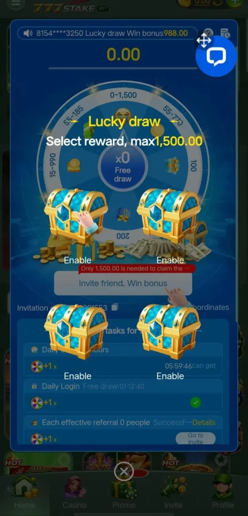 777 stake game